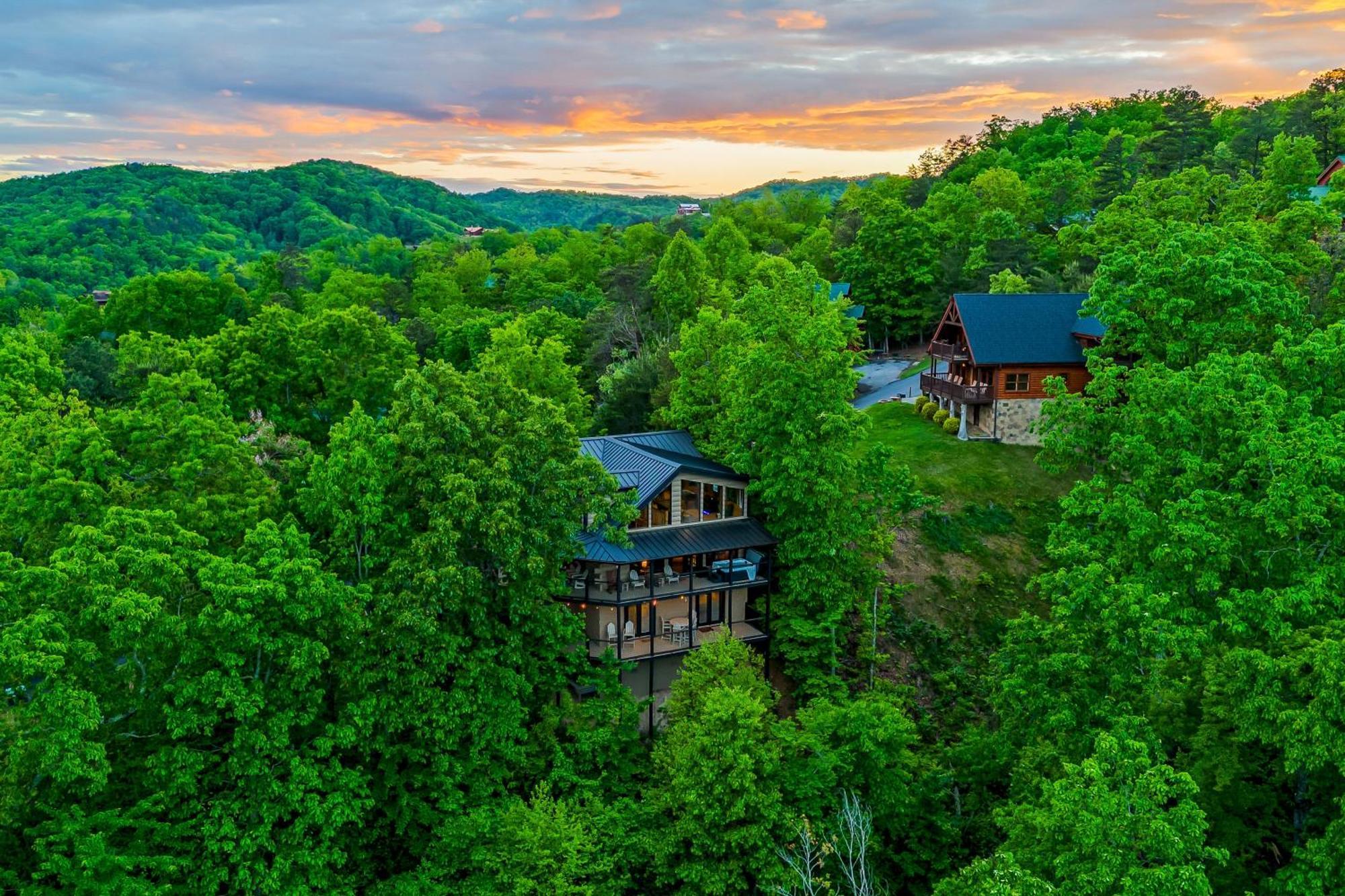 Dawns View Villa Sevierville Oda fotoğraf
